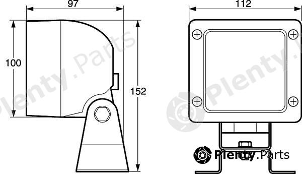 Genuine DAF part 1335901 Replacement part