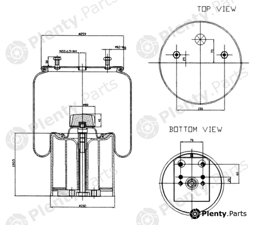 Genuine MERITOR (ROR) part MLF7093 Replacement part