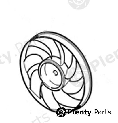 Genuine CITROEN / PEUGEOT part 125487 Fan, radiator