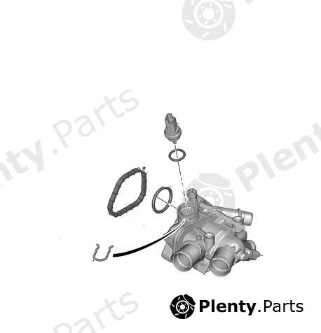 Genuine CITROEN / PEUGEOT part 1336CE Thermostat, coolant