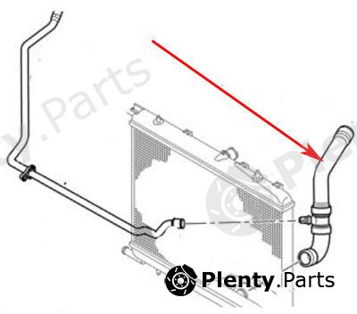 Genuine CITROEN / PEUGEOT part 1351PE Radiator Hose