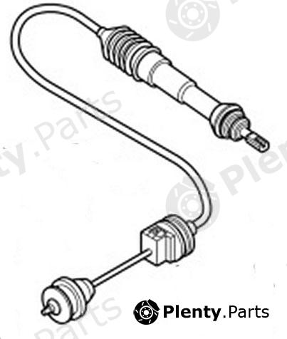 Genuine CITROEN / PEUGEOT part 2150CY Clutch Cable