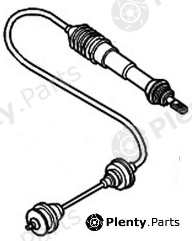 Genuine CITROEN / PEUGEOT part 2150R1 Clutch Cable