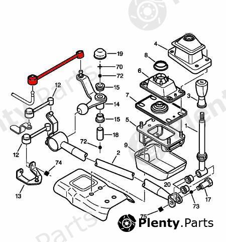 Genuine CITROEN / PEUGEOT part 245274 Repair Kit, gear lever