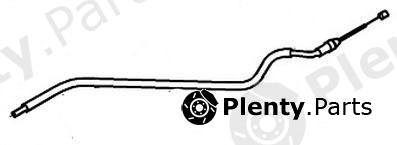 Genuine CITROEN / PEUGEOT part 4745X9 Cable, parking brake