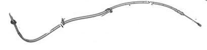 Genuine CITROEN / PEUGEOT part 4745Z9 Cable, parking brake