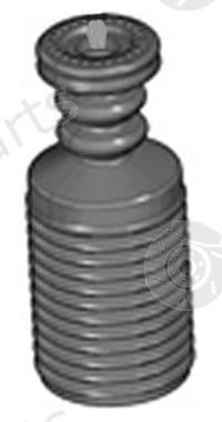 Genuine CITROEN / PEUGEOT part 505443 Rubber Buffer, suspension