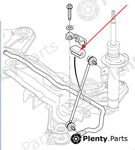 Genuine CITROEN / PEUGEOT part 5094A6 Stabiliser Mounting