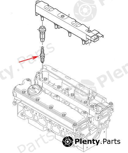 Genuine CITROEN / PEUGEOT part 5960F2 Spark Plug