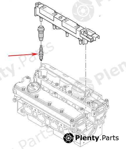 Genuine CITROEN / PEUGEOT part 5960F3 Spark Plug