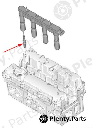 Genuine CITROEN / PEUGEOT part 5960G1 Spark Plug