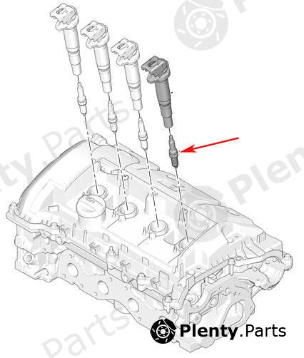 Genuine CITROEN / PEUGEOT part 5960L7 Spark Plug