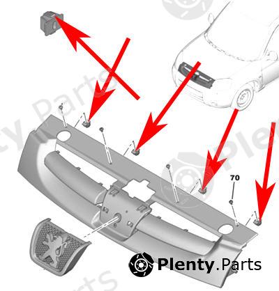 Genuine CITROEN / PEUGEOT part 6995N3 Replacement part