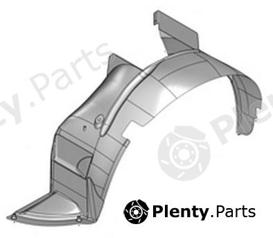 Genuine CITROEN / PEUGEOT part 7136R1 Panelling, mudguard