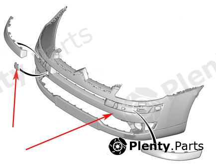 Genuine CITROEN / PEUGEOT part 7401GS Bumper