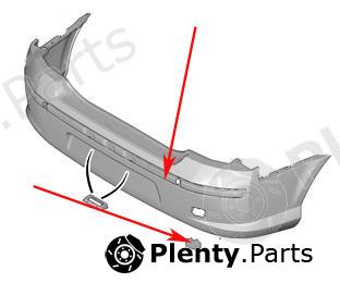 Genuine CITROEN / PEUGEOT part 7410V3 Bumper