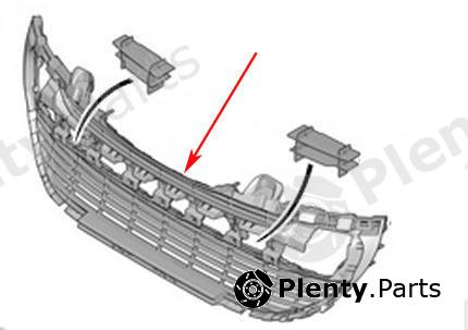 Genuine CITROEN / PEUGEOT part 7414VH Ventilation Grille, bumper