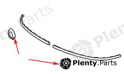 Genuine CITROEN / PEUGEOT part 7452HC Frame, fog light