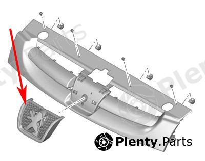 Genuine CITROEN / PEUGEOT part 7810J4 Replacement part