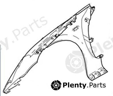 Genuine CITROEN / PEUGEOT part 7840R0 Wing