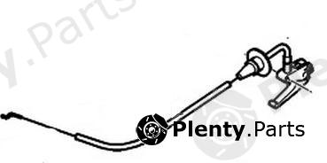 Genuine CITROEN / PEUGEOT part 7937F5 Bonnet Cable