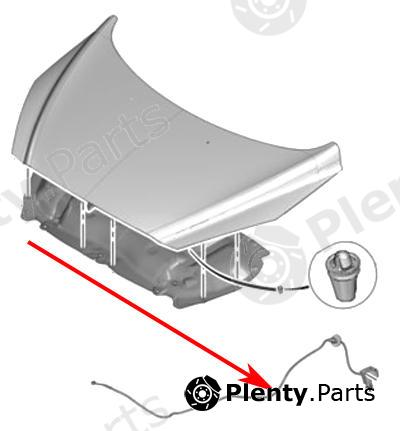 Genuine CITROEN / PEUGEOT part 7937Q8 Bonnet Cable