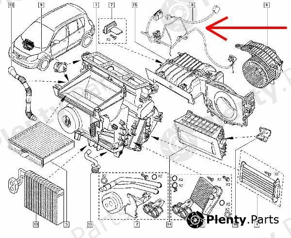 Genuine RENAULT part 7701208378 Replacement part