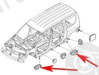 Genuine RENAULT part 7703074610 Replacement part