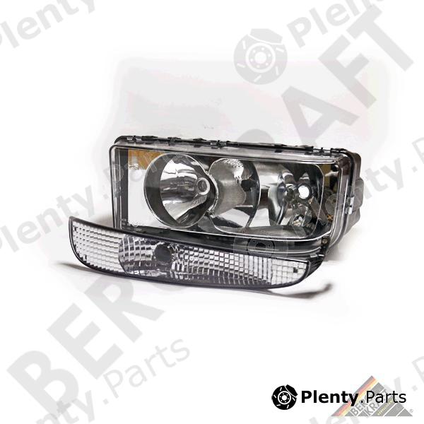  BERGKRAFT part BK7501161 Headlight