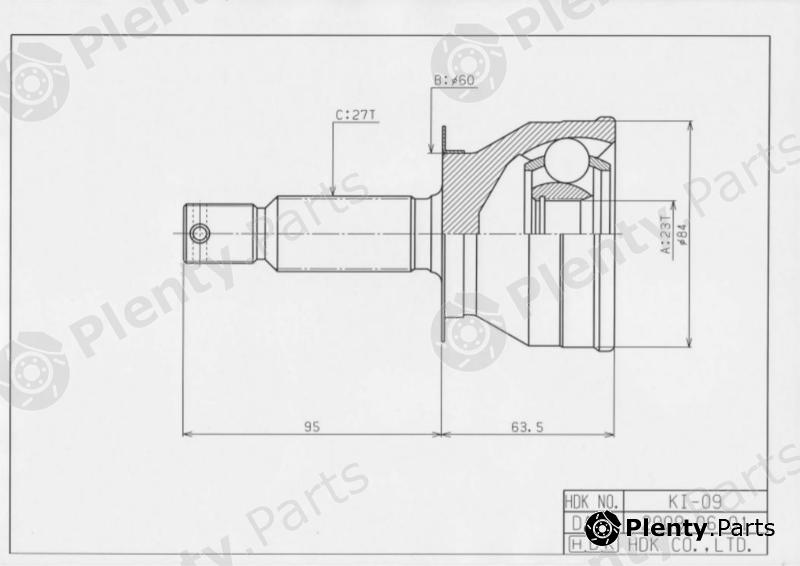  HDK part IS-004 (IS004) Replacement part