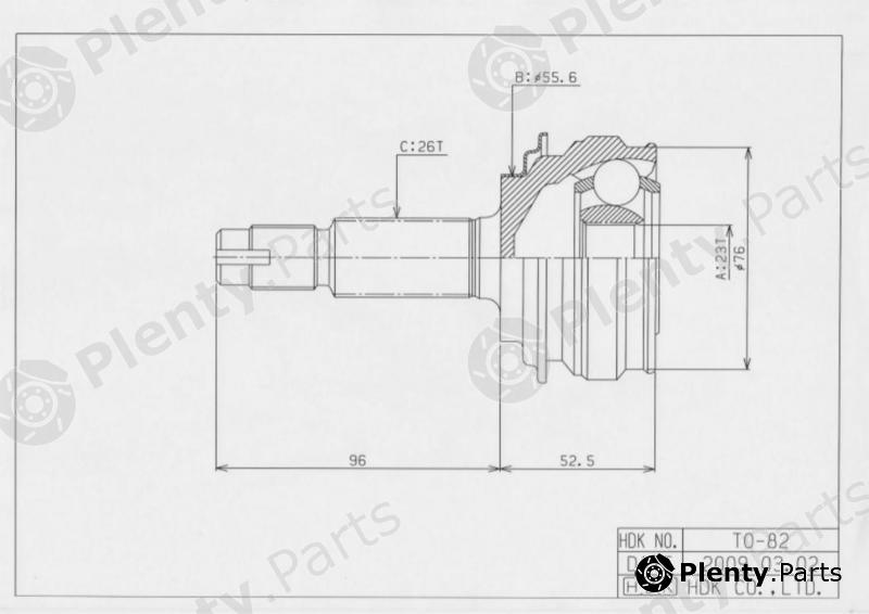  HDK part TO-82 (TO82) Replacement part