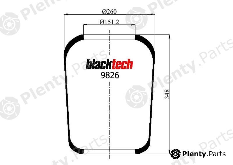  BLACKTECH part RL9826 Replacement part