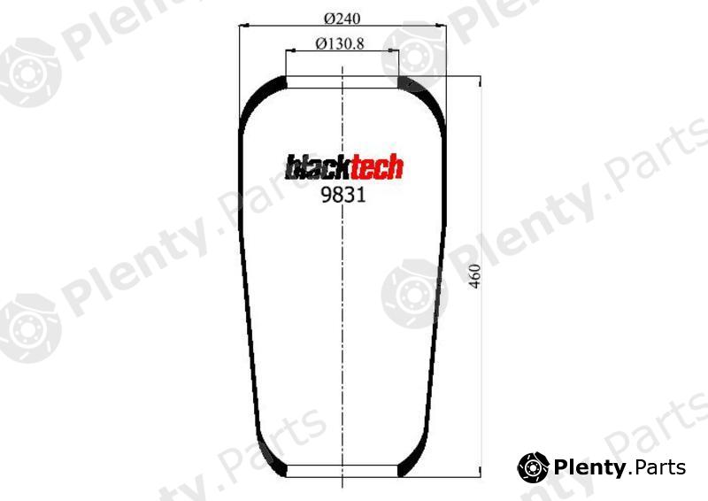  BLACKTECH part RL9831 Replacement part