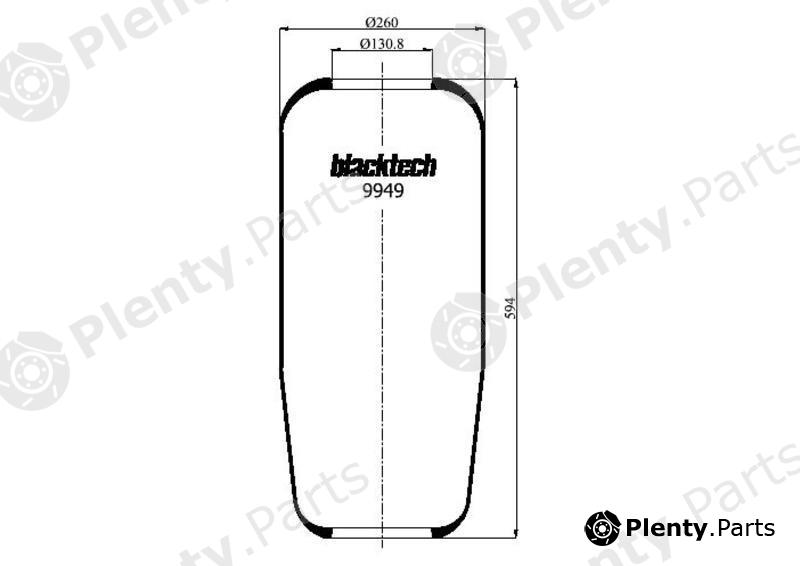  BLACKTECH part RL9949 Replacement part