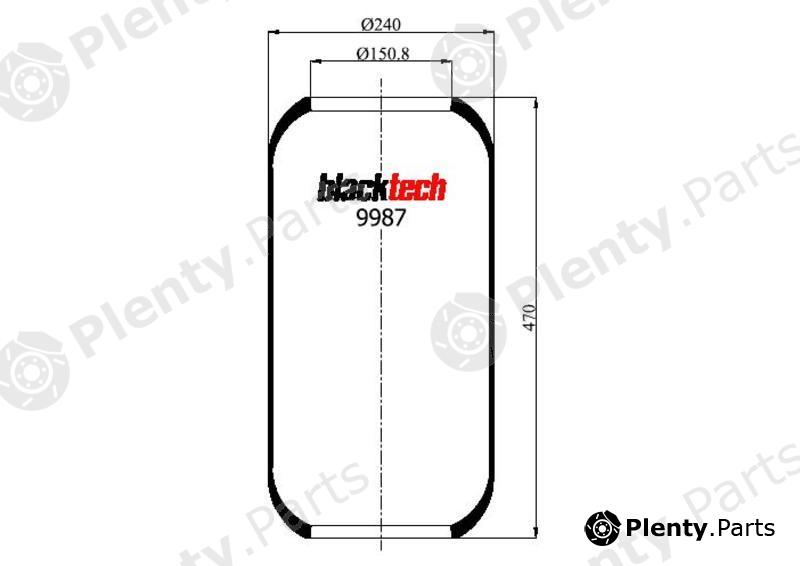  BLACKTECH part RL9987 Replacement part