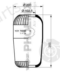  PHOENIX part 1F14 Replacement part