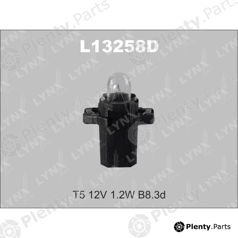  LYNXauto part L13258D Bulb, instrument lighting