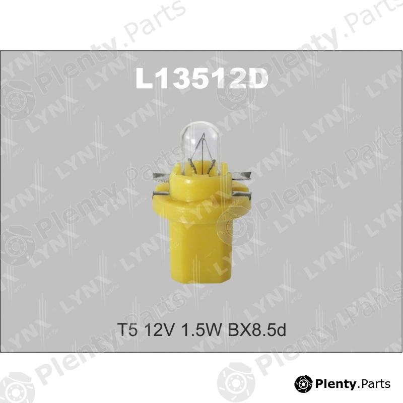  LYNXauto part L13512D Bulb, instrument lighting