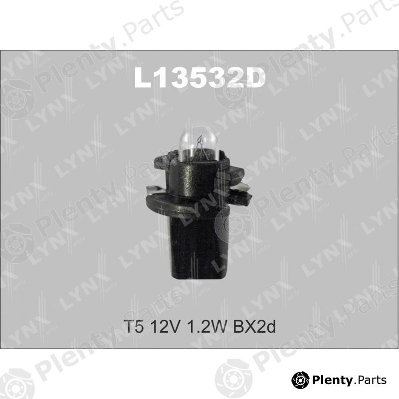  LYNXauto part L13532D Bulb, instrument lighting