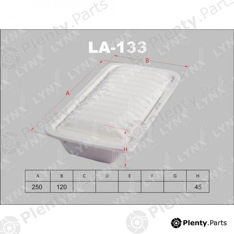  LYNXauto part LA133 Air Filter