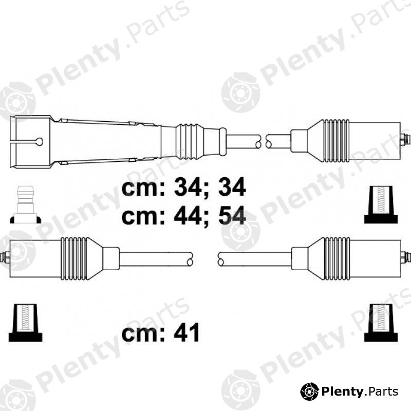  LYNXauto part SPC1202 Ignition Cable Kit