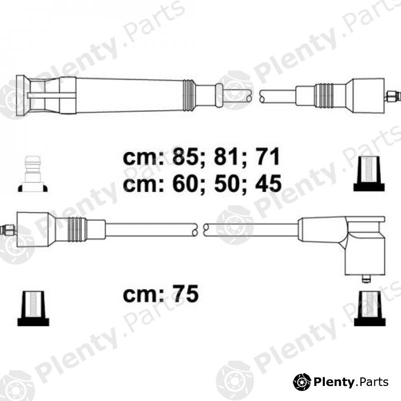 LYNXauto part SPC1404 Ignition Cable Kit