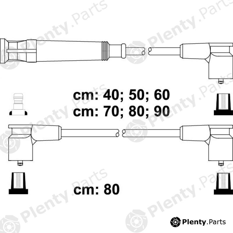  LYNXauto part SPC1409 Ignition Cable Kit