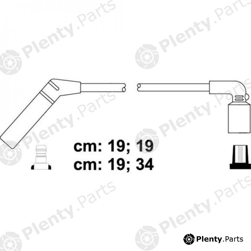  LYNXauto part SPC1807 Ignition Cable Kit