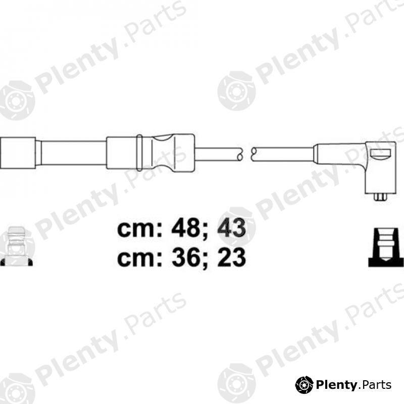  LYNXauto part SPC1808 Ignition Cable Kit
