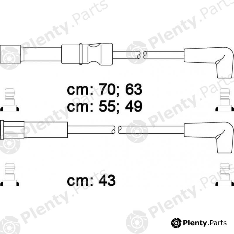  LYNXauto part SPC1818 Ignition Cable Kit