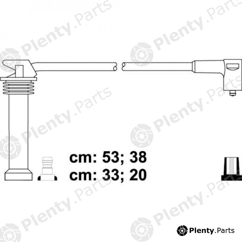  LYNXauto part SPC3037 Ignition Cable Kit