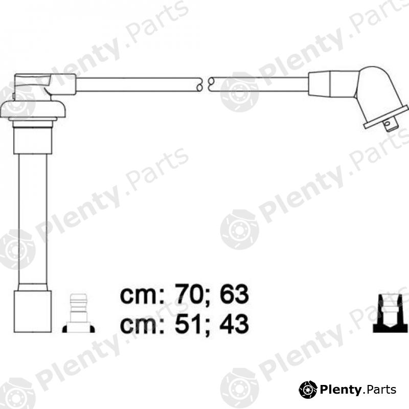  LYNXauto part SPC3408 Ignition Cable Kit