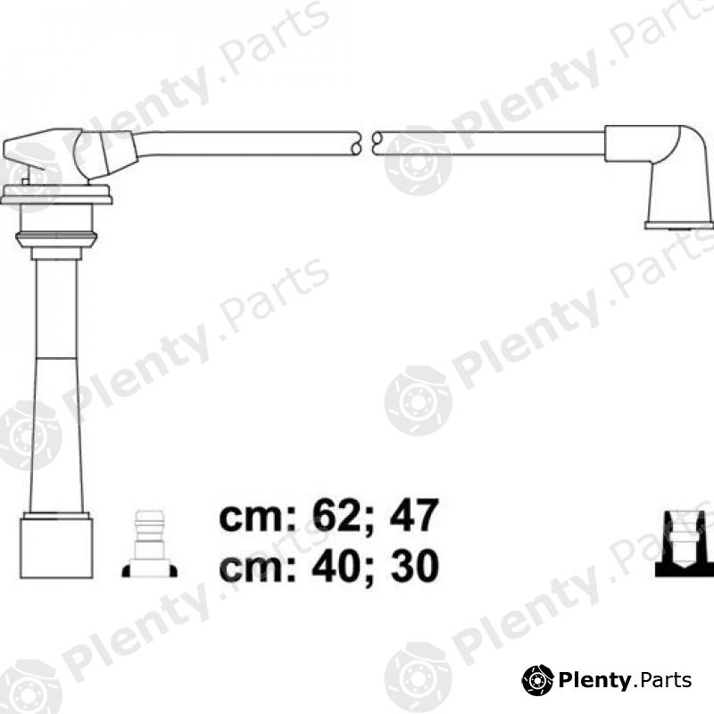  LYNXauto part SPC3608 Ignition Cable Kit