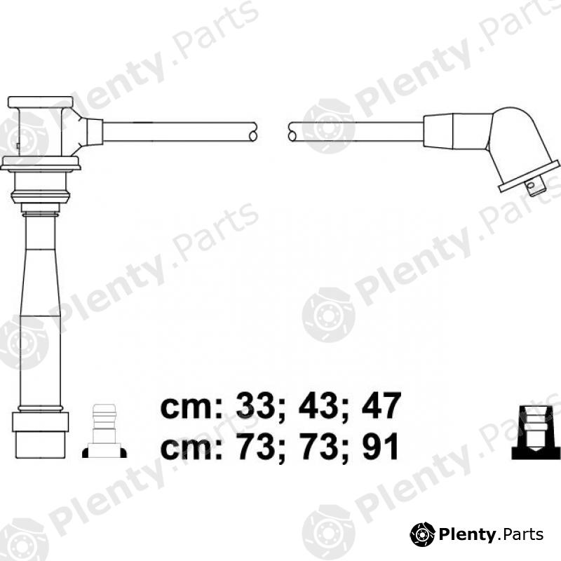  LYNXauto part SPC4408 Ignition Cable Kit